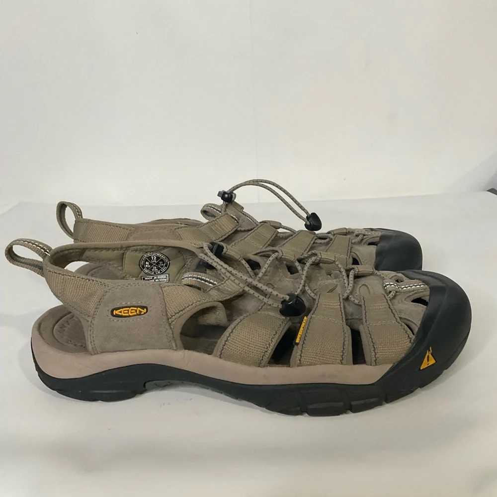 Keen’s Newport H2 Water Hiking Sandal; Easy On Bungee Cinch, Toe Bumper, Size 12